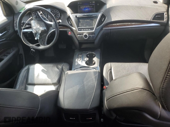 2017 Acura MDX Technology z VIN 5J8YD4H53HL001749, wystawiony jako Copart lot #51074635 z przebiegiem 126 871 mil mil oraz Szkody całkowita. Historia ofert i sprzedaży dostępna na DreamBid. Obrazek 8.