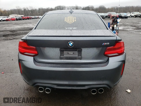 2018 BMW M2 z VIN WBS1J5C54J7B70369, wystawiony jako Copart lot #47759695 z przebiegiem 51 189 mil mil oraz Szkoda całkowita • Salvage title. Historia ofert i sprzedaży dostępna na DreamBid. Obrazek 6.