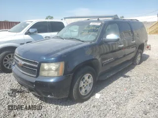 2007 Chevrolet Suburban LTZ with VIN 3GNFC16027G156309, listed as a Copart auction lot 53452355 with 0 mi miles and Clean Title. Bid and sale history available at carsss.com. Image 1.