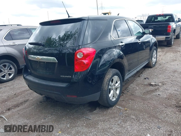 2011 Chevrolet Equinox LS with VIN 2CNALBEC8B6352484, listed as a IAAI auction lot 42072999 with 118,900 mi miles. Bid and sale history available at carsss.com. Image 4.