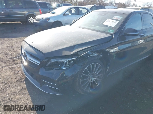 2019 Mercedes-Benz C 43 AMG with VIN 55SWF6EB8KU299343, listed as a IAAI auction lot 41432149 with 40,744 mi miles and . Bid and sale history available at DreamBid. Image 6.