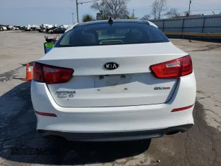 2015 Kia Optima EX with VIN 5XXGN4A70FG478168, listed as a Copart auction lot 51383865 with 108,050 mi miles and Salvage Title. Bid and sale history available at carsss.com. Image 6.