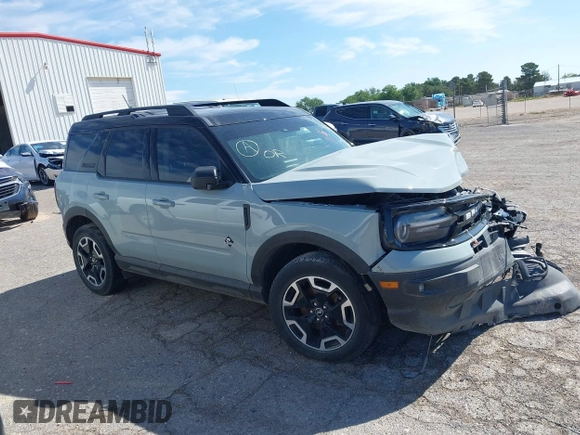 2021 Ford Bronco Sport Outer Banks z VIN 3FMCR9C63MRA26861, wystawiony jako IAAI lot #42204890 z przebiegiem 88 256 mil mil oraz . Historia ofert i sprzedaży dostępna na DreamBid. Obrazek 13.
