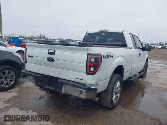 2011 Ford F-150 XL with VIN 1FTFX1EFXBFA48176, listed as a IAAI auction lot 41426255 with 336,752 mi miles. Bid and sale history available at carsss.com. Image 4.