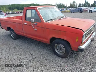 1986 Ford Ranger with VIN 1FTCR10TXGUC58788, listed as a IAAI auction lot 42582428 with 94,444 mi miles and . Bid and sale history available at DreamBid. Image 1.