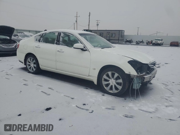 2006 Infiniti M with VIN JNKAY01F76M254594, listed as a Copart auction lot 42639595 with 180,846 mi miles and Salvage Title. Bid and sale history available at carsss.com. Image 4.