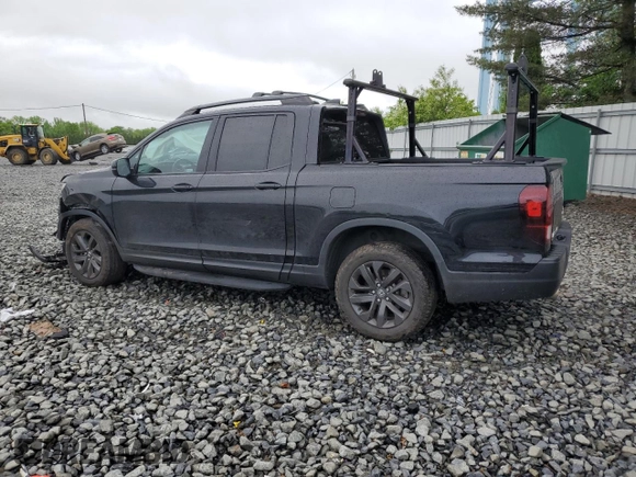2022 Honda Ridgeline Sport with VIN 5FPYK3F14NB006656, listed as a Copart auction lot 55895635 with 61,689 mi miles and Salvage title. Bid and sale history available at DreamBid. Image 2.