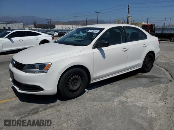 2014 Volkswagen Jetta S with VIN 3VW2K7AJ2EM356471, listed as a Copart auction lot 60475395 with 147,201 mi miles and Clean title. Bid and sale history available at DreamBid. Image 1.