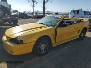 1998 Ford Mustang with VIN 1FAFP444XWF208005, listed as a Copart auction lot 88354435 with 178,683 mi miles and Salvage Title. Bid and sale history available at carsss.com. Image 1.