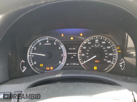 2013 Lexus GS 350 with VIN JTHBE1BLXD5028760, listed as a Copart auction lot 72874994 with 111,352 mi miles and Salvage Title. Bid and sale history available at DreamBid. Image 9.