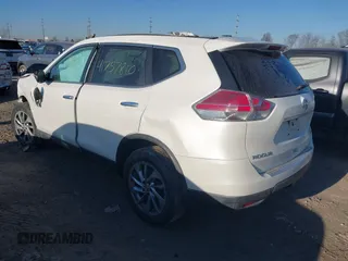 2015 Nissan Rogue SV with VIN 5N1AT2MVXFC916779, listed as a IAAI auction lot 41757810 with 169,629 mi miles. Bid and sale history available at carsss.com. Image 3.
