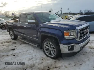 2014 GMC Sierra 1500 SLT with VIN 1GTV2VEC6EZ229799, listed as a Copart auction lot 44700455 with 186,031 mi miles and Salvage Title. Bid and sale history available at carsss.com. Image 4.