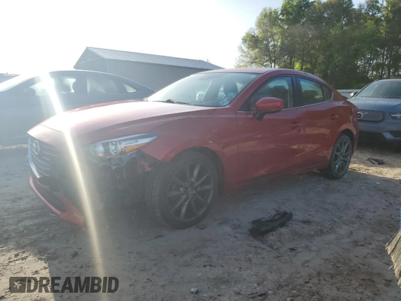 2018 Mazda 3 Touring with VIN 3MZBN1V34JM184390, listed as a Copart auction lot 51583055 with 81,941 mi miles and Salvage Title. Bid and sale history available at DreamBid. Image 1.