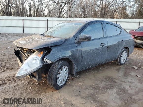 2016 Nissan Versa S with VIN 3N1CN7AP6GL918340, listed as a Copart auction lot 44811635 with 0 mi miles and Salvage Title. Bid and sale history available at carsss.com. Image 1.