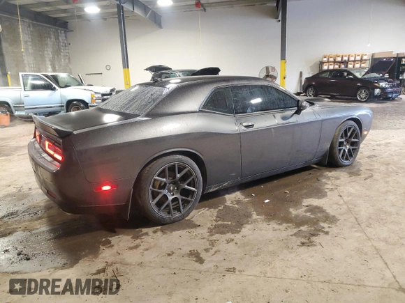 2017 Dodge Challenger R/T with VIN 2C3CDZBT3HH532092, listed as a Copart auction lot 57772995 with 86,874 mi miles and Salvage title. Bid and sale history available at DreamBid. Image 3.