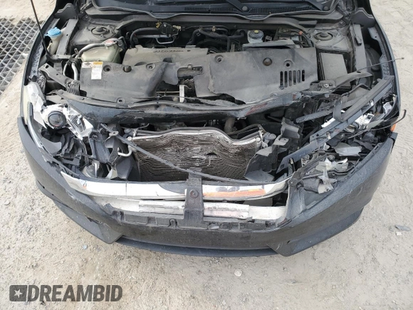 2016 Honda Civic EX with VIN 19XFC2F75GE010204, listed as a Copart auction lot 50986685 with 114,866 mi miles and Salvage Title. Bid and sale history available at DreamBid. Image 12.