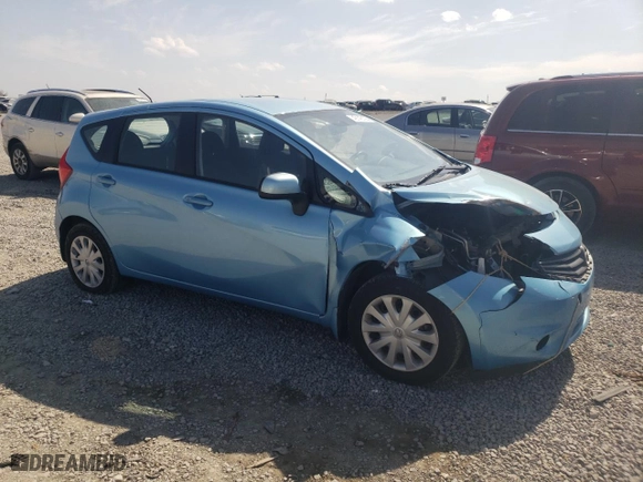 2014 Nissan Versa Note SV with VIN 3N1CE2CP4EL371260, listed as a Copart auction lot 49145125 with 177,409 mi miles and Salvage Title. Bid and sale history available at carsss.com. Image 4.