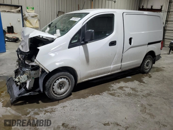 2020 Nissan NV200 S with VIN 3N6CM0KNXLK690893, listed as a Copart auction lot 45109815 with 94,664 mi miles and Salvage title. Bid and sale history available at DreamBid. Image 1.