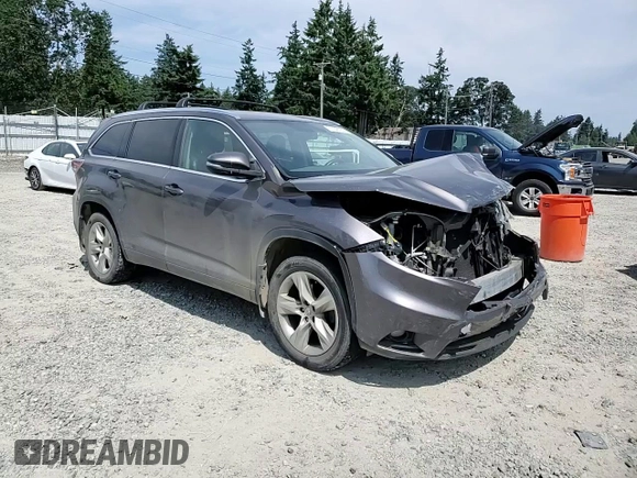 2015 Toyota Highlander Limited с VIN 5TDDKRFH9FS115196, выставлен на аукционе Copart как лот 61148135 с пробегом 115 623 миль миль и Списание • Salvage title. История ставок и продаж доступна на DreamBid. Изображение 15.