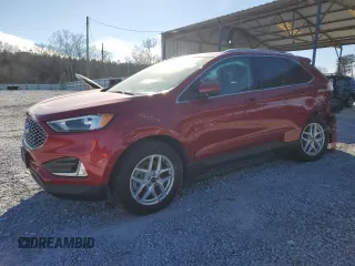 2024 Ford Edge SEL with VIN 2FMPK4J95RBA60084, listed as a Copart auction lot 47379095 with 4,002 mi miles and Salvage Title. Bid and sale history available at carsss.com. Image 1.