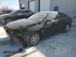 2017 Kia Optima LX z VIN 5XXGT4L32HG157431, wystawiony jako Copart lot #49007885 z przebiegiem 90 980 mil mil oraz Szkoda całkowita • Salvage title. Historia ofert i sprzedaży dostępna na DreamBid. Obrazek 1.
