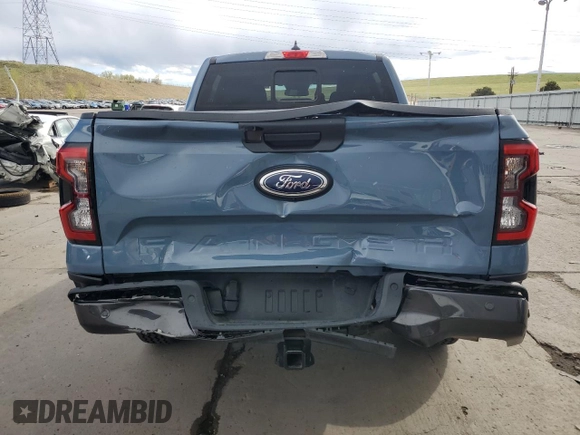 2024 Ford Ranger XLT with VIN 1FTER4HP9RLE70429, listed as a Copart auction lot 54852845 with 3,792 mi miles and Salvage title. Bid and sale history available at DreamBid. Image 6.