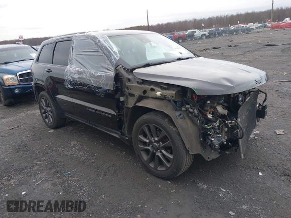 2019 Jeep Grand Cherokee High Altitude with VIN 1C4RJFCG9KC566594, listed as a IAAI auction lot 41128793 with 96,244 mi miles and . Bid and sale history available at DreamBid. Image 1.
