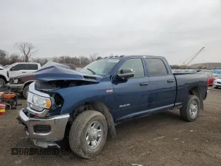 2021 Ram 2500 Tradesman with VIN 3C6UR5CJ6MG576743, listed as a Copart auction lot 50048635 with 65,744 mi miles and Salvage title. Bid and sale history available at DreamBid. Image 1.
