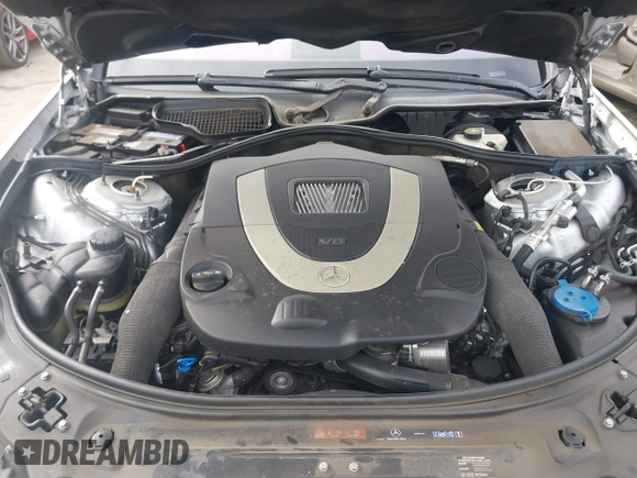 2009 Mercedes-Benz S-Class 5.5L V8 with VIN WDDNG71XX9A273403, listed as a IAAI auction lot 41540086 with 142,140 mi miles. Bid and sale history available at carsss.com. Image 10.