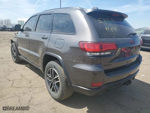 2019 Jeep Grand Cherokee Trailhawk with VIN 1C4RJFLT2KC825858, listed as a Copart auction lot 48629733 with 0 mi miles. Bid and sale history available at carsss.com. Image 2.