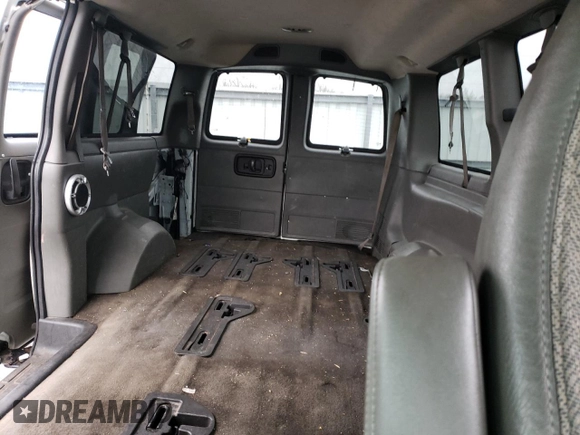 2012 Chevrolet Express Passenger 1LT with VIN 1GAZGYFG3C1118315, listed as a Copart auction lot 80870104 with 122,178 mi miles and Salvage title. Bid and sale history available at DreamBid. Image 10.