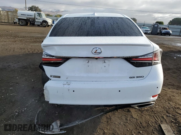 2016 Lexus GS 350 with VIN JTHBZ1BL6GA006478, listed as a Copart auction lot 78100274 with 110,417 mi miles and Salvage Title. Bid and sale history available at carsss.com. Image 6.