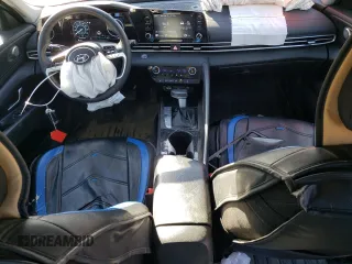 2022 Hyundai Elantra SEL z VIN KMHLN4AG9NU341703, wystawiony jako Copart lot #55013655 z przebiegiem 51 695 mil mil oraz Szkoda całkowita • Salvage title. Historia ofert i sprzedaży dostępna na DreamBid. Obrazek 8.