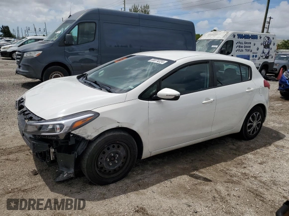 2018 Kia Forte5 LX with VIN KNAFK5A83J5772970, listed as a Copart auction lot 69074324 with 98,883 mi miles and Salvage Title. Bid and sale history available at carsss.com. Image 1.