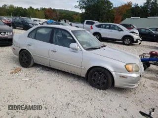 2005 Hyundai Accent GLS with VIN KMHCG45C25U603157, listed as a Copart auction lot 71985824 with 110,124 mi miles and Clean Title. Bid and sale history available at carsss.com. Image 4.
