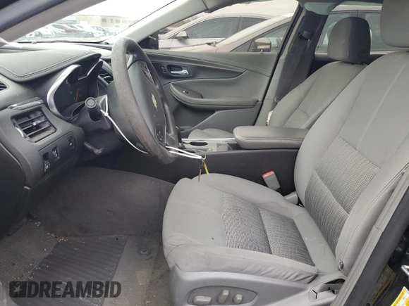 2017 Chevrolet Impala LS with VIN 2G11X5SA2H9172351, listed as a Copart auction lot 50820835 with 175,194 mi miles and Salvage title. Bid and sale history available at DreamBid. Image 7.