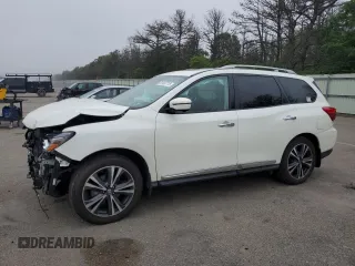 2020 Nissan Pathfinder Platinum с VIN 5N1DR2DMXLC639291, выставлен на аукционе Copart как лот 61467715 с пробегом 97 949 миль миль и Списание • Salvage title. История ставок и продаж доступна на DreamBid. Изображение 1.