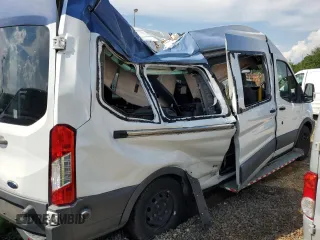 2018 Ford Transit z VIN 1FDAX2XV5JKA33123, wystawiony jako Copart lot #64243675 z przebiegiem 124 631 mil mil oraz Nie do naprawy • Non repairable. Historia ofert i sprzedaży dostępna na DreamBid. Obrazek 3.
