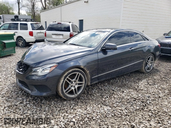 2014 Mercedes-Benz E 350 z VIN WDDKJ8JB3EF235278, wystawiony jako Copart lot #55638145 z przebiegiem 97 844 mil mil oraz Szkoda całkowita • Salvage title. Historia ofert i sprzedaży dostępna na DreamBid. Obrazek 1.