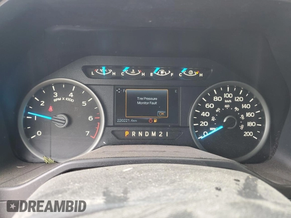 2015 Ford F-150 XLT with VIN 1FTFX1EF5FFA27144, listed as a Copart auction lot 46578715 with 220,221 mi miles and Clean Title. Bid and sale history available at carsss.com. Image 9.