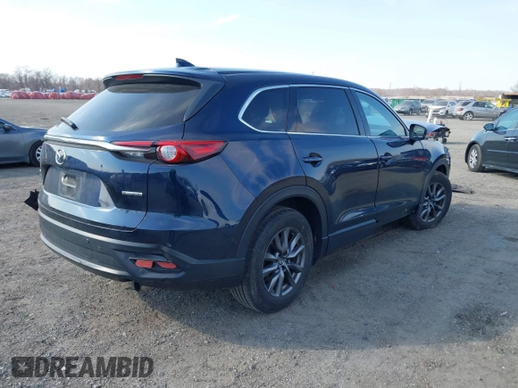 2021 Mazda CX-9 Touring with VIN JM3TCBCY9M0510474, listed as a IAAI auction lot 41722933 with 109,131 mi miles. Bid and sale history available at carsss.com. Image 4.