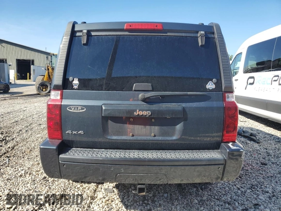 2007 Jeep Commander Sport with VIN 1J8HG48K67C650075, listed as a Copart auction lot 69755804 with 0 mi miles and Non Repairable. Bid and sale history available at carsss.com. Image 6.
