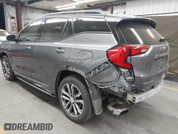 2018 GMC Terrain Denali with VIN 3GKALSEX7JL152167, listed as a IAAI auction lot 41022650 with 92,219 mi miles and . Bid and sale history available at DreamBid. Image 3.