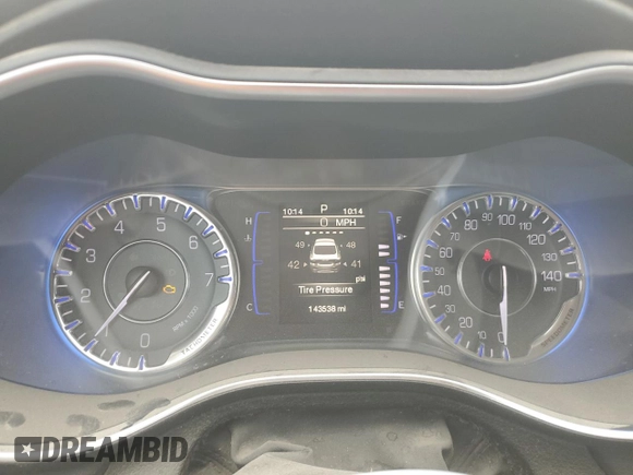 2015 Chrysler 200 Limited with VIN 1C3CCCAB3FN599112, listed as a Copart auction lot 51808565 with 143,538 mi miles and Salvage Title. Bid and sale history available at carsss.com. Image 9.