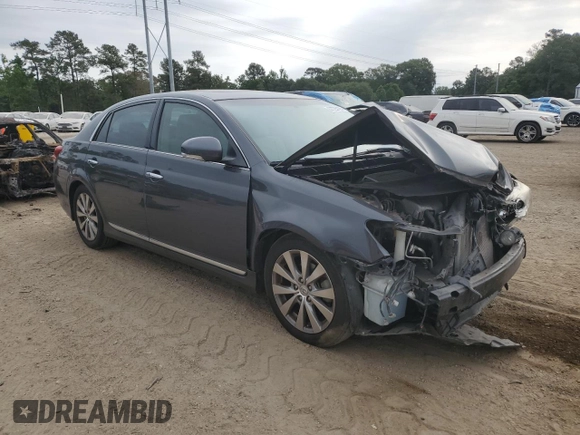2011 Toyota Avalon with VIN 4T1BK3DBXBU413941, listed as a Copart auction lot 57725185 with 130,348 mi miles and Salvage title. Bid and sale history available at DreamBid. Image 4.