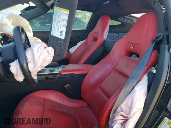 2016 Chevrolet Corvette 3LT z VIN 1G1YF2D73G5118201, wystawiony jako Copart lot #83560824 z przebiegiem Nie podano mil oraz Szkoda całkowita • Salvage title. Historia ofert i sprzedaży dostępna na DreamBid. Obrazek 10.