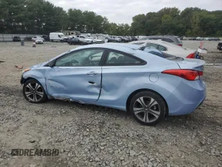 2013 Hyundai Elantra Coupe GS PZEV with VIN KMHDH6AE8DU006484, listed as a Copart auction lot 74087984 with 157,517 mi miles and Salvage Title. Bid and sale history available at carsss.com. Image 2.