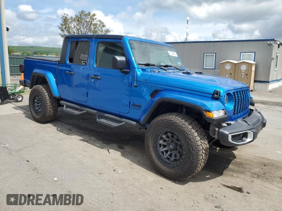 2021 Jeep Gladiator Freedom с VIN 1C6HJTAG7ML553303, выставлен на аукционе Copart как лот 57038585 с пробегом 49 400 миль миль и Списание • Salvage title. История ставок и продаж доступна на DreamBid. Изображение 4.