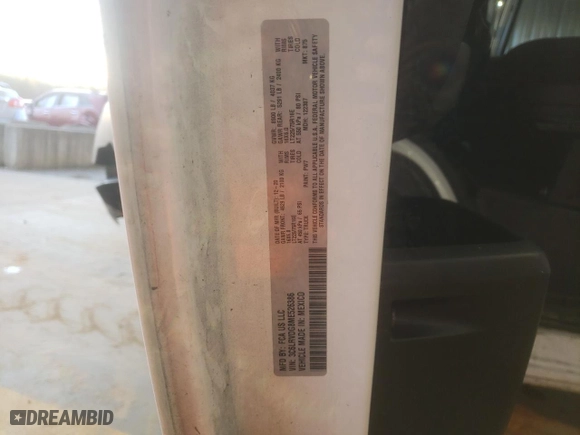 2021 Ram ProMaster Cargo Van with VIN 3C6LRVDG8ME526386, listed as a Copart auction lot 83516844 with 144,801 mi miles and Salvage Title. Bid and sale history available at carsss.com. Image 13.
