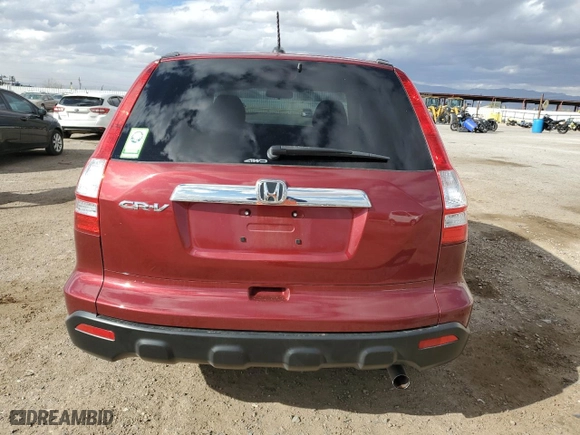 2007 Honda CR-V EX-L with VIN JHLRE48797C046200, listed as a Copart auction lot 48837775 with 43,679 mi miles and Salvage Title. Bid and sale history available at carsss.com. Image 6.